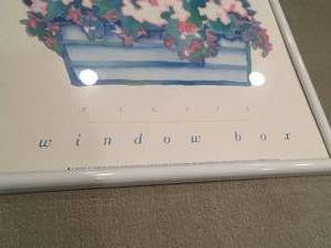 lot 403 image: Takata Window Box Framed Art