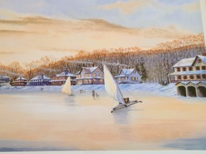 lot 342 image: Framed Print By Robert Hunt
