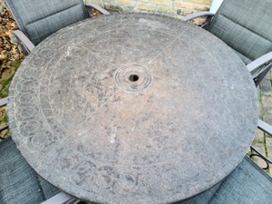 lot 347 image: Patio Table Set
