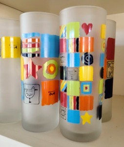 lot 357 image: Dartington Frosted Tumbler Set