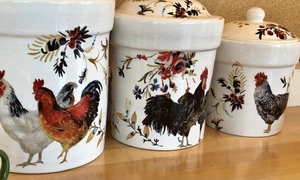 lot 84 image: More Pretty Painted Housewares