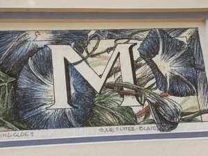lot 413 image: Small Framed Sunroom Art by Julie Sutter Blair