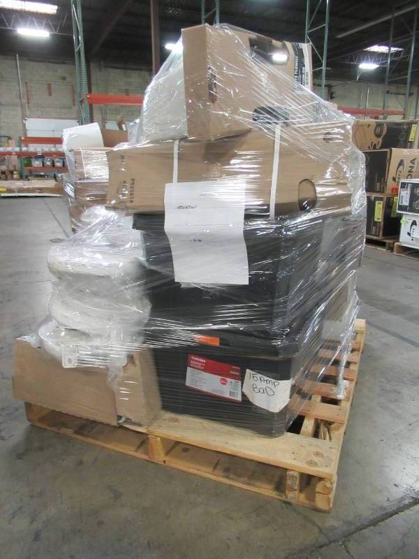 WHOLESALE MIXED PALLET OF NEW TOILET TANKS
