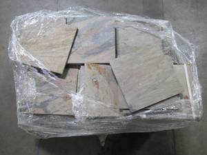 Entire Pallet - Stone Source 38 in. x 12 in. x 12 in. Jak Multi Slate Tile
