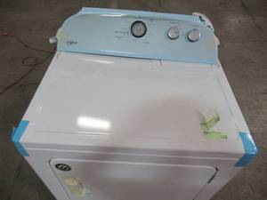 Whirlpool 7-cu ft Gas Dryer (White) WGD4815EW