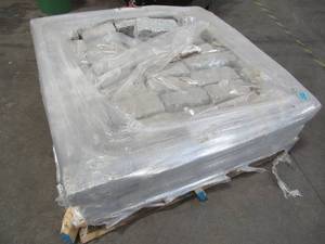 Pallet Of Approximately 100 Pieces of LandscapingPatio Block. Approximate Dimensions are 8 x 4 x 3 12