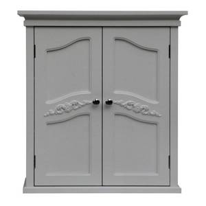 Elegant Home Fashions Venice 22 in. W x 24 in. H x 8 in. D Bathroom Storage Wall Cabinet in White, ELG-549