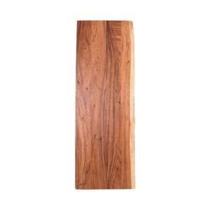 Hardwood Reflections 6 ft. L x 2 ft. 1 in. D x 1.5 in T Butcher Block Countertop in Oiled Acacia with Live Edge, 1525HDACA-72