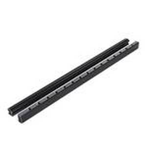 Midnight Black Fiberon 6 Classic 2-Pack Composite Deck Handrail, RL PK 72IN CLASS BL - Top and Bottom Rail - NEW
