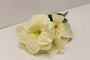 Blooming Lily Bouquet  7 White Blooming Lily Artificial Flowers