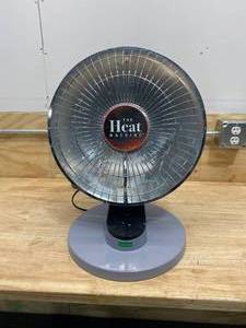 lot 5 image: GREENMADE 800-Watt Electric Ceramic Parabolic Space Heater
