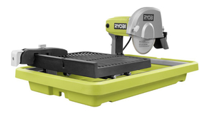 lot 8 image: RYOBI 9 Amp Corded 7 in. Overhead Wet Tile Saw