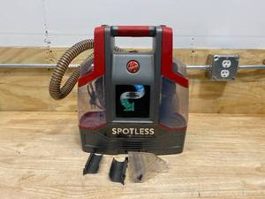 lot 13 image: HOOVER Professional Series Spotless Portable Carpet Cleaner & Upholstery Spot Cleaner