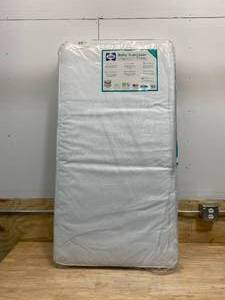lot 44 image: SEALY Baby Stargazer 2-Stage Crib Mattress - White