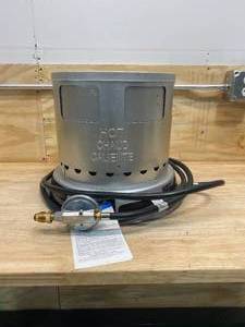 lot 80 image: DYNA-GLO 50K-80K BTU Convection Propane Tower Portable Heater