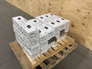lot 82 image: DALTILE Lot of 18 Cases of-  Brentwood Walnut 6 in. x 24 in. Glazed Porcelain Floor and Wall Tile (14.55 sq. ft.  case)