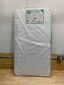 lot 76 image: SEALY Baby Stargazer 2-Stage Crib Mattress - White
