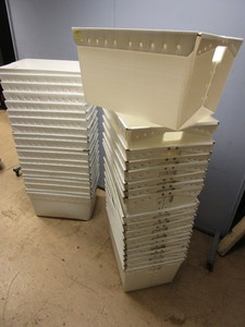 TOTE BINS, MAIL-STYLE, DURABLE