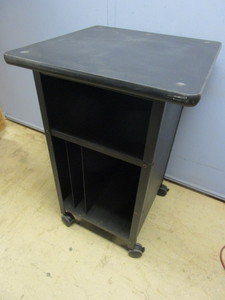 MULTI-PURPOSE AV CART, WITH EASY-ACCESS CORD MANAGEMENT