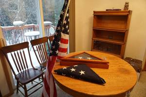 3 American Flags