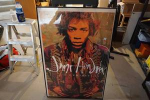 The Jimi Hendrix Exhibition Framed Poster