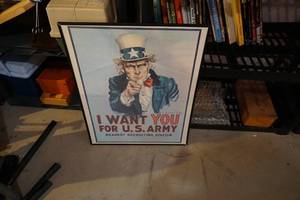 Uncle Sam Framed Poster