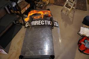 Corrections Protection Shield  2 Dept. of Corrections Orange Guitar Straps