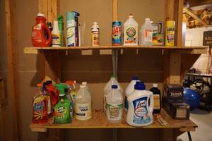 Lot of Cleaning Products