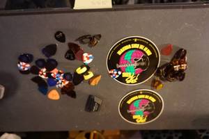 BB King Stickers  Guitar Picks