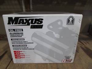 lot 21 image: Maxus Twin Stack Air Compressor