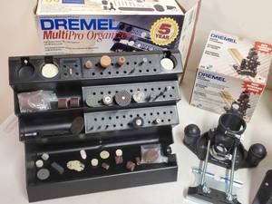 lot 15 image: Large Dremel Accessories and Dremel Lot