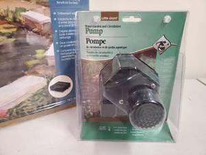 lot 22 image: Outdoor Pond Filter & Pump