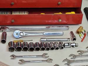 lot 35 image: Tool Box with Contents