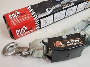 lot 37 image: Set of Big Red Cable Pullers