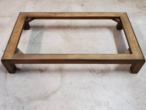 lot 91 image: Nice Wooden 2-Drawer Stand on a Wooden Stand