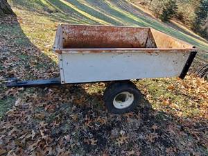 lot 153 image: Pull behind ATV or Riding Lawn Mower Yard Cat