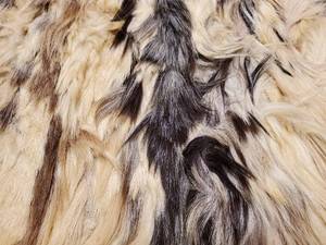 lot 210 image: Beautiful Real Fur Rug of unknown Animal Type