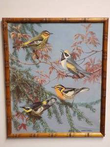 lot 217 image: (4) Bird Picture Prints by Walter A. Weber