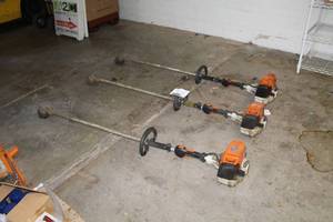 lot 20 image: Lot of (3) Stihl Gas-Powered Weed Whips FS91R