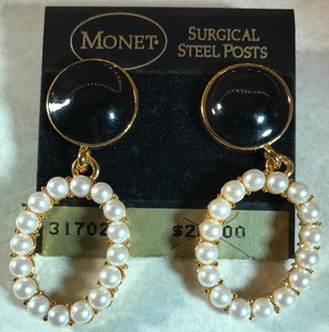 lot 48 image: Monet Earrings