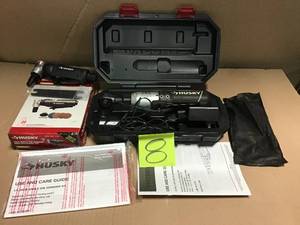 lot 8 image: 14 in. Angle Die Grinder with Accessory Kit by Husky &nbspin good condition 