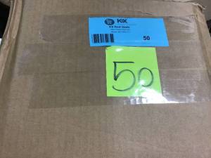 lot 50 image: 7 in. Flexible Duct and Sheet Metal Connector Splice Collar by Master Flow &nbspin good condition 