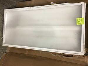 lot 52 image: Contractor Select GT 2 ft. x 4 ft. Integrated LED 4000 Lumens 4000K 120V Commercial Grade Recessed Troffer by Lithonia Lighting &nbspin good condition 