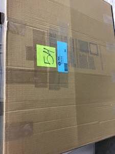 lot 54 image: 25 in. Wide x 20 in. High Return Air Filter Grille of Steel in White by Venti Air &nbspin good condition 