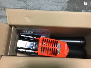 lot 84 image: 145 MPH 550 CFM 58-Volt Brushless Lithium-Ion Cordless Battery Leaf Blower (Tool-Only) by ECHO &nbspin good condition 