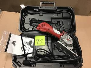 lot 92 image: Platinum Compact Circular Saw Set for DIY Projects Cut Any Type of Material &nbspin good condition 