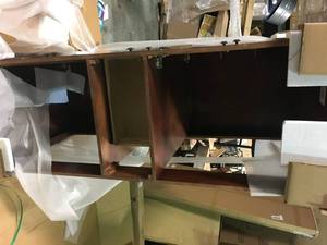lot 108 image: Knoxville 60 in. W Bath Vanity Cabinet Only in Nutmeg in good condition