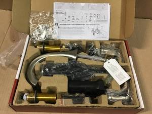 Ladera 8 in. Widespread 2-Handle Bathroom Faucet in Spot Defense Brushed Nickel in good condition