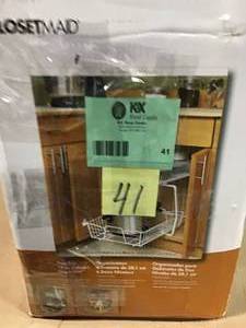 Two Tier 15 in. Caibet Organizer 2 pk in good condition