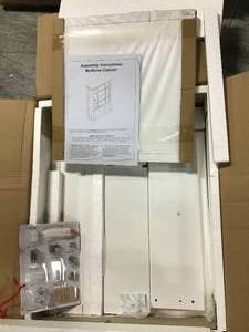 Elegant Home FAshions 20 in. W X 204-18 in. H X 6-12in. D Medicine Cabinet in good condition